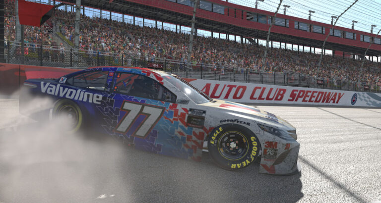 Crowder Claims Auto Club in eNASCAR Coca-Cola iRacing Series
