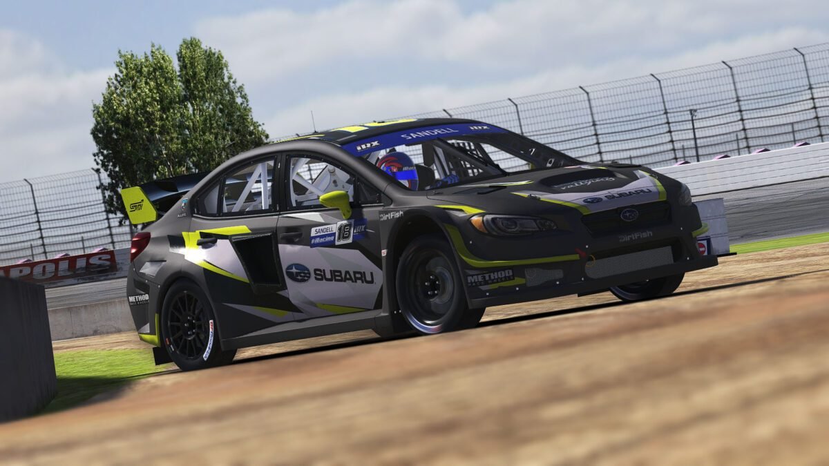 Qualifying session in iRacing showing race grid timing screen