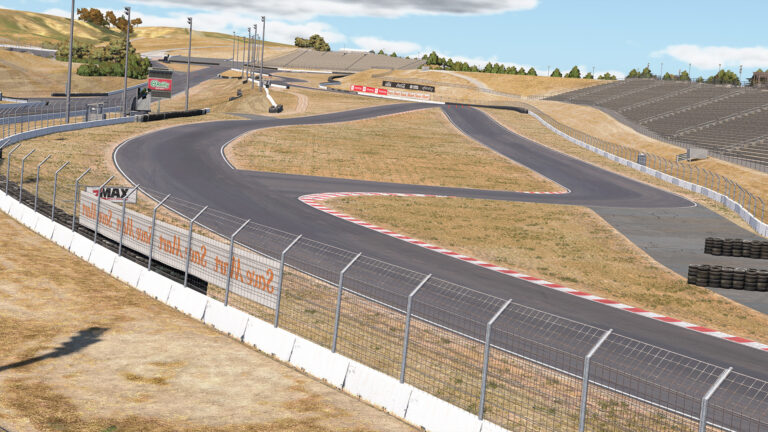 Sonoma Raceway in iRacing