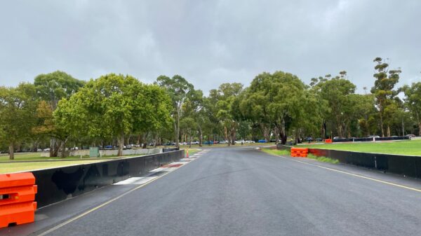 iRacing Adelaide Street Circuit announcement August 2024.