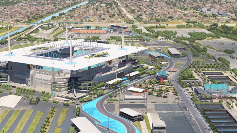 Gallery: Racing Around the Stadium in Miami