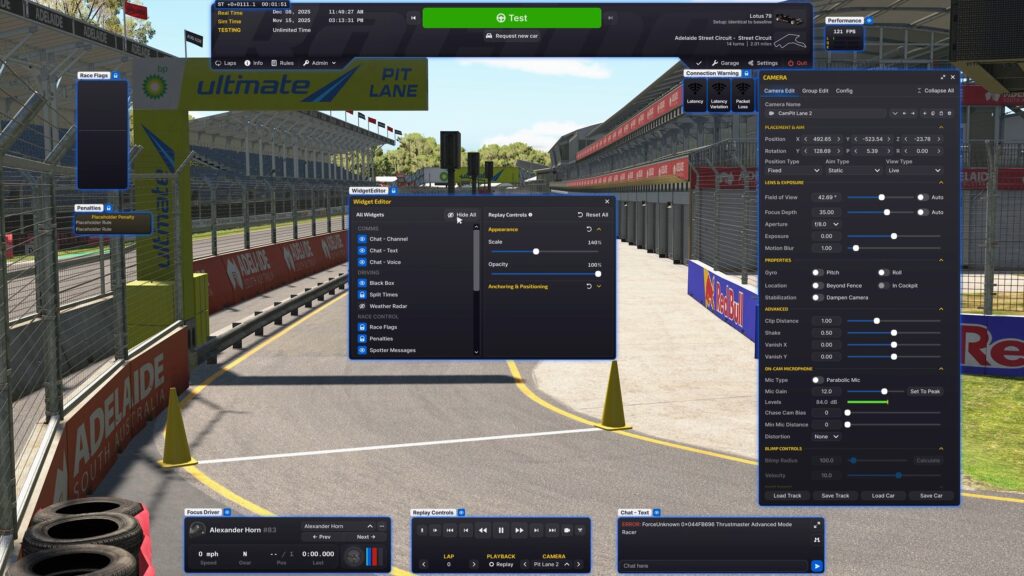 New iRacing UI Widgets