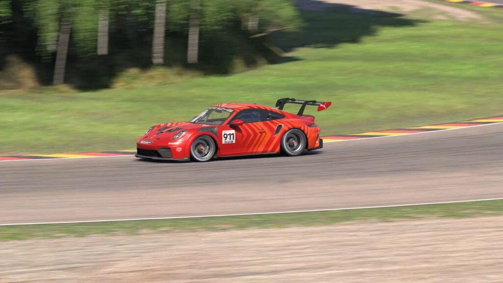 iRacing Porsche 911 Cup 992.2 from the 2026 Season 1 Build