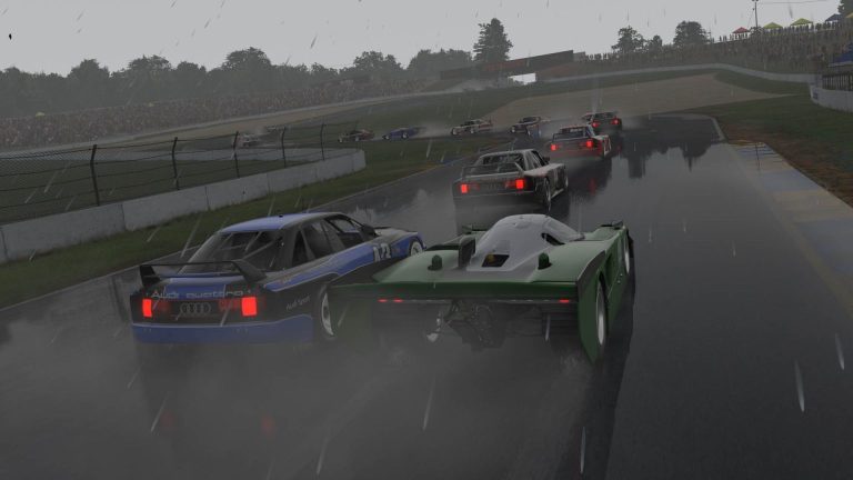 iRacing GTE rain setup guide — Season 2 2026 rain racing at Laguna Seca