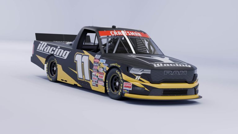 NASCAR RAM 1500 TRX truck in iRacing Craftsman Truck Series