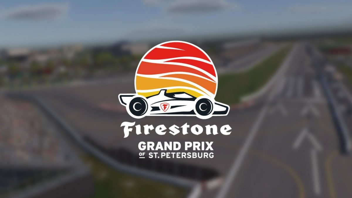 St. Petersburg Grand Prix street circuit official promotional image in iRacing