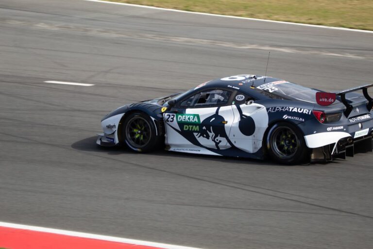 iRacing DTM Series GT3 race car on track