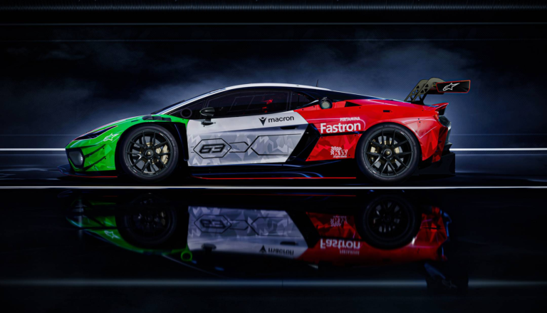 Lamborghini Temerario GT3 iRacing racing action