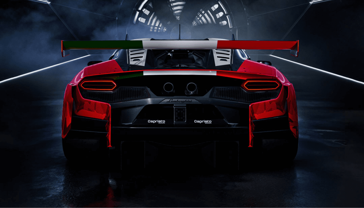 Lamborghini Temerario GT3 DTM spec detail view