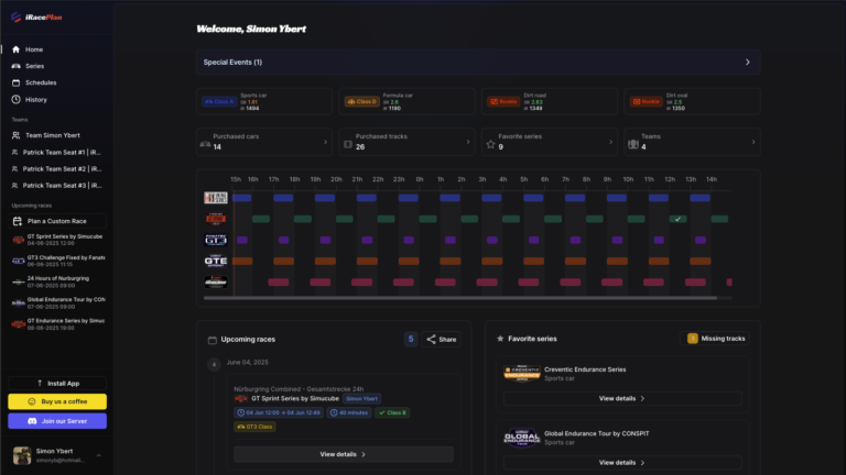 iRacePlan Stint Planner Rebuilt: What’s New
