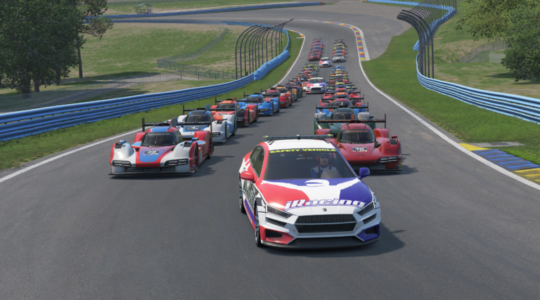 iRacing Season 4 2026 preview, upcoming features including Career Mode, Spark engine, and audio reverb