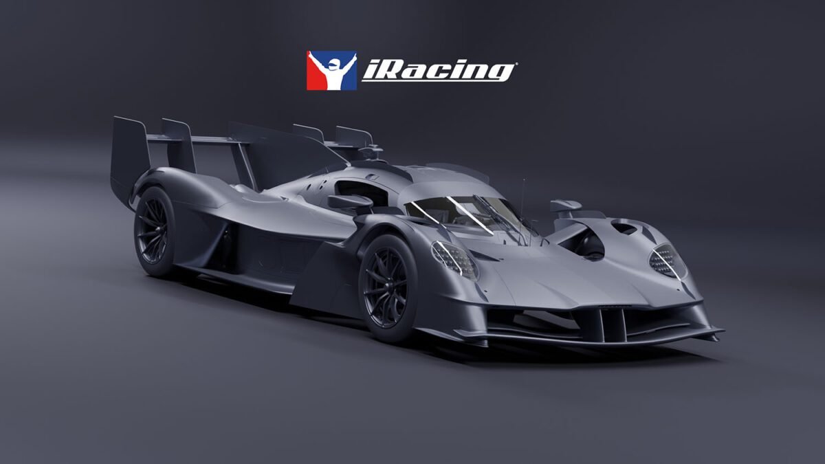 Aston Martin Valkyrie AMR-LMH racing in iRacing Season 4 2026