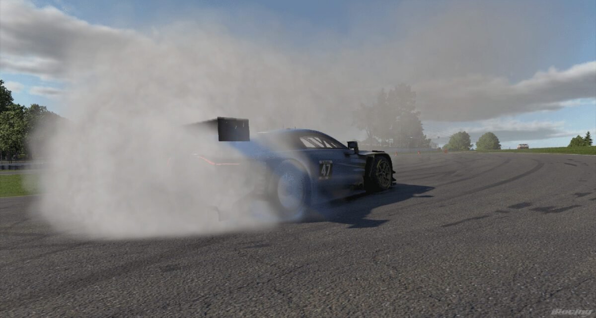 iRacing new lighting engine dynamic smoke VFX with physical wind interaction