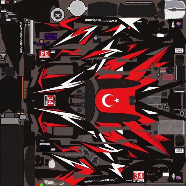 Ailivery sample custom sim racing livery