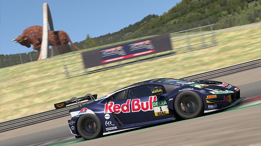 iRacing DTM Series cars on track at Hockenheimring in the 2026 season