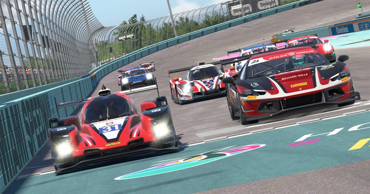 iRacing Week 13 Doctor's Office multi-class prototype and GT road racing